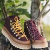 Core Cap Suede Cognac Wine