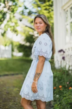 Cornelia 2/4 Tie Dress Skyway