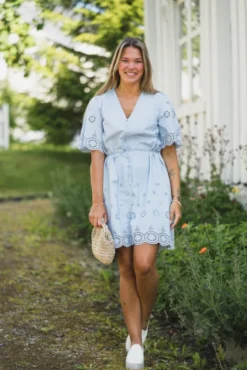 Cornelia 2/4 Tie Dress Skyway