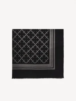 Cornelis Wool Scarf Charcoal
