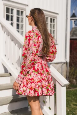 Cotton Slub Mini Dress Romace