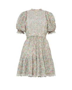 Cotton Slub Shift Dress Lush