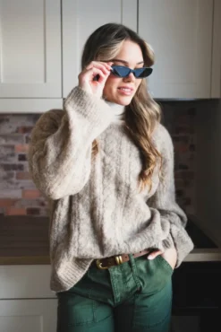 Cozy Sweater Beige Melange