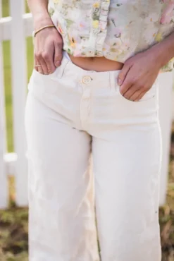 Culotte Linen Summer Ecru