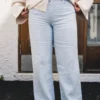 Culotte Linen Summer Pearl Blue