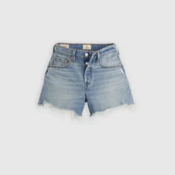 501 Curve Shorts Indigo Worn In