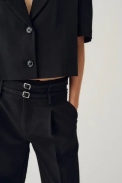 Darryl HW Pants Black