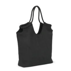 Day Woolen Tote Dark Grey Melange