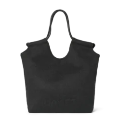 Day Woolen Tote Dark Grey Melange