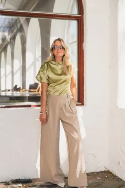 Demi Top Sage Green