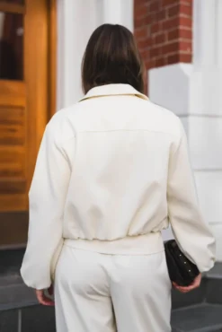 Denielle Structure Jacket Offwhite
