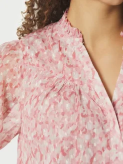 Diana Blurred Blouse Rose