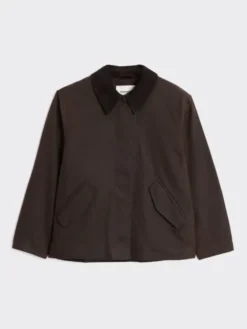 Diana Short Jacket Dark Brown