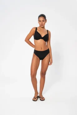 Dione Solid Bottom Black