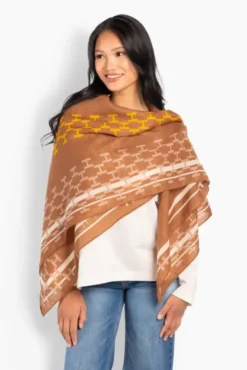 Dora Scarf Mocha Mousse