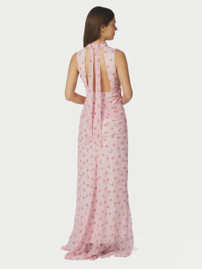 Dori Print Dress Rose