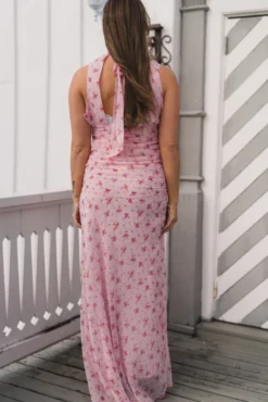 Dori Print Dress Rose