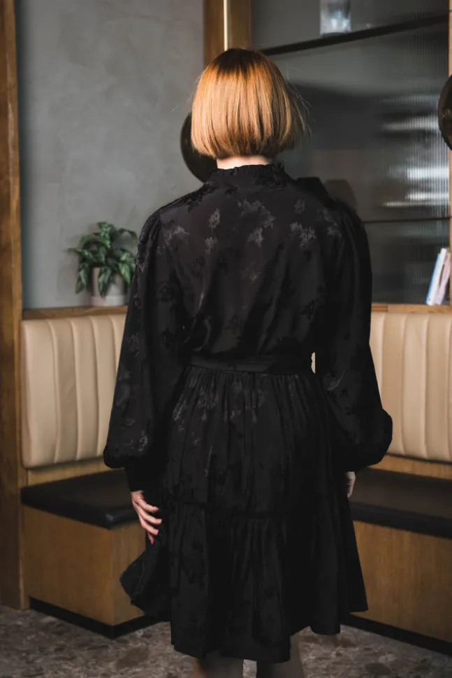 Doris Short Dress Black
