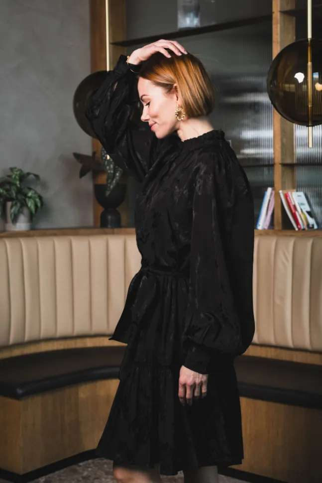 Doris Short Dress Black