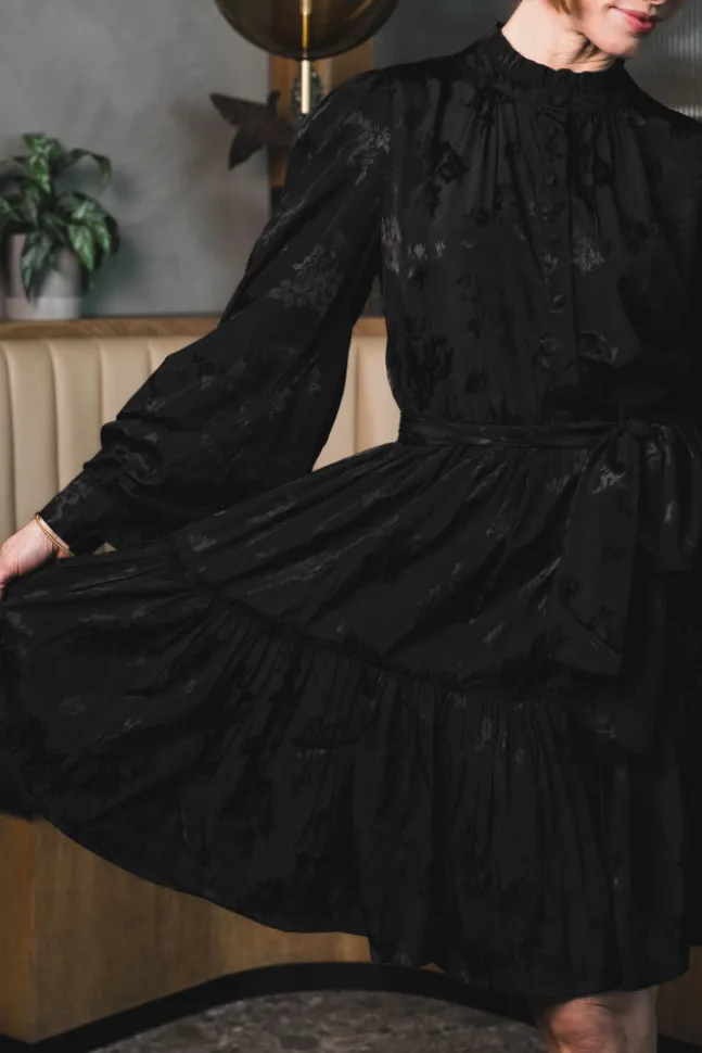 Doris Short Dress Black
