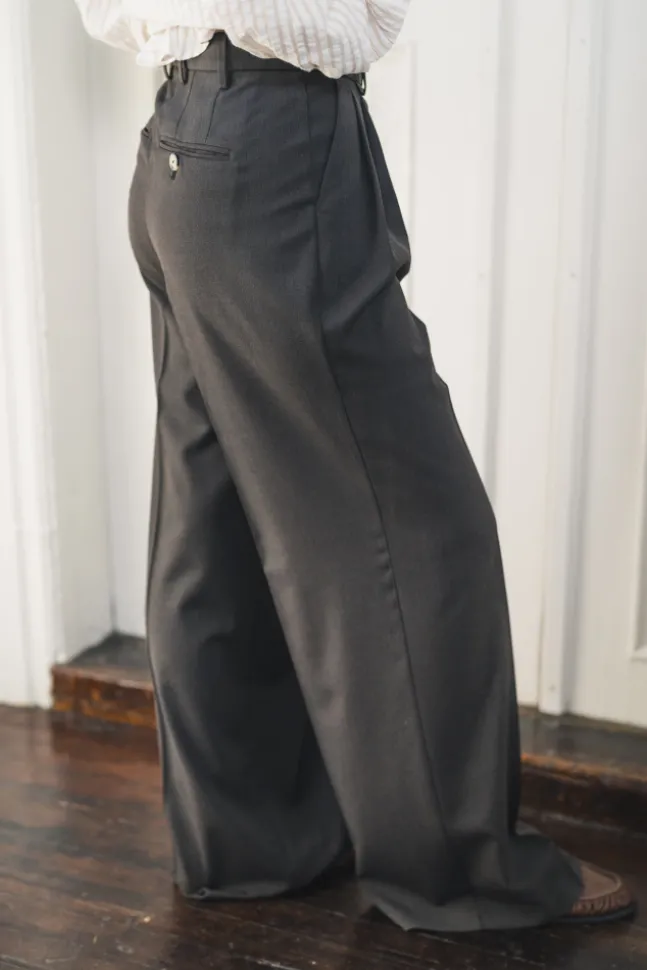 Dori Super Wide Dark Brown