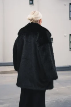 Drama Coat Black