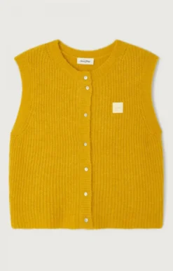 East Vest Mustard Melange