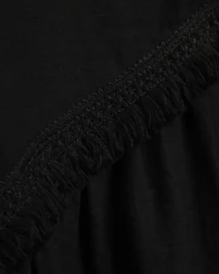 Eden Dress Linen Black