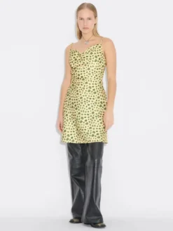 Eila Short Dress Yellow Mix