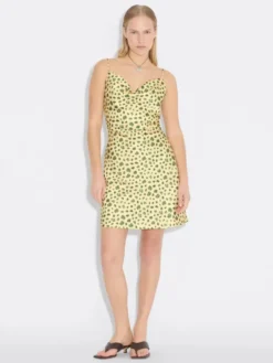 Eila Short Dress Yellow Mix