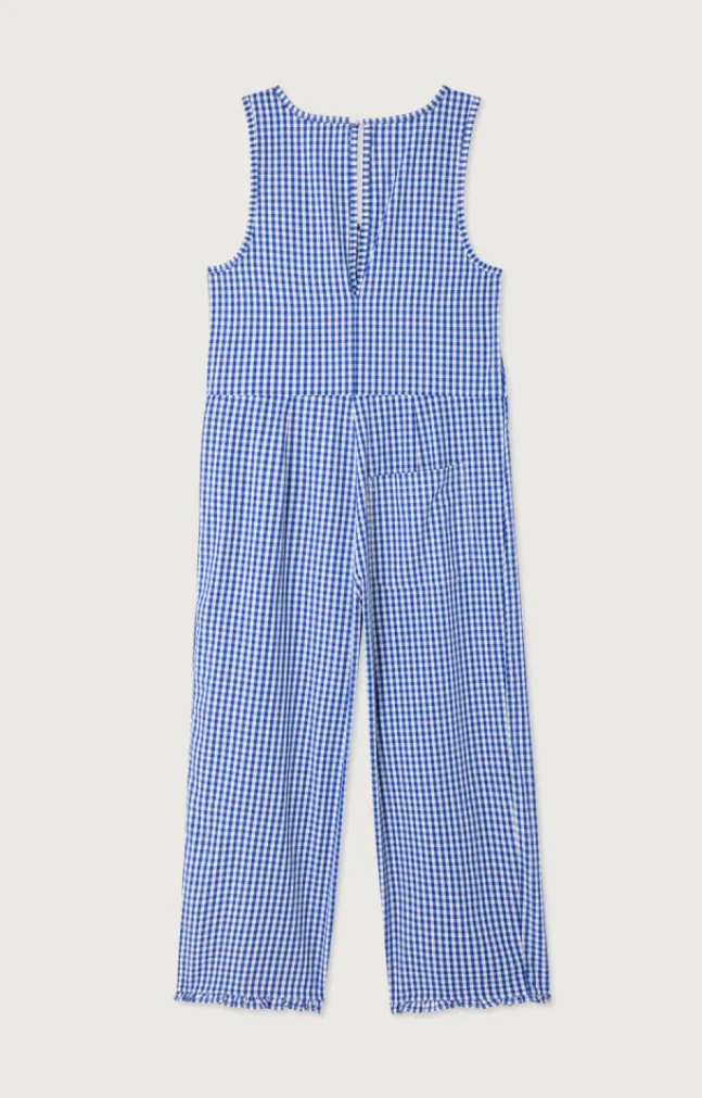 Ekirow Jumpsuit Vichy Blue
