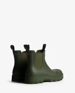 Elements Elastic Chelsea Boot Dark Olive