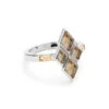 Eleven Signature Ring Silver Citrine