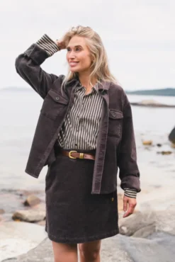 Ella Shirt Black Coffee