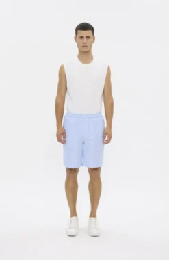 Elliot Shorts Sky Blue Stripe