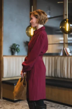 Elsa Asana Dress Syrah