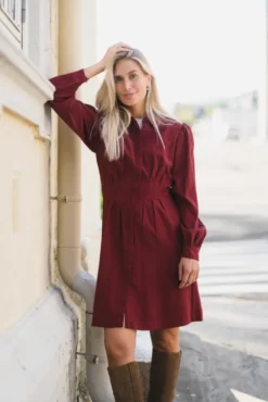 Elsa Asana Dress Syrah