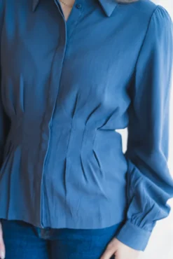 Elsa Asana Shirt Vintage Indigo