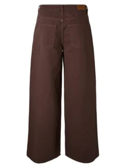 Elsie MW Wide Jeans Coffee Bean