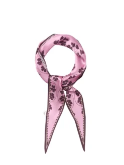 Elyris Diamond Scarf Cashmere Rose