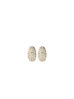 Elysian Pavé Huggies