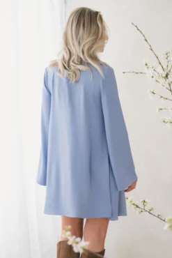 Erin Crepe Pale Blue