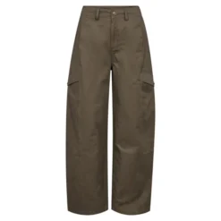 Evelyn Barrel Pant Army