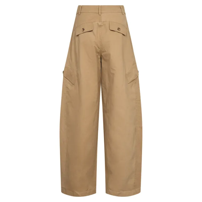 Evelyn Barrel Pant Sand