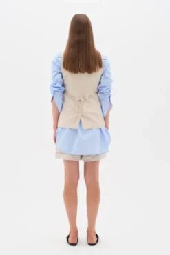 Farida Waistcoat Haze Melange