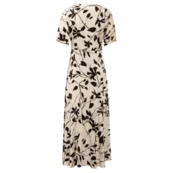 Faye Dress Mono Floral