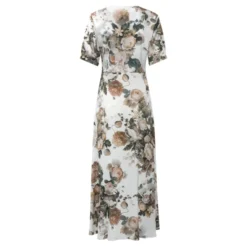 Faye Dress Pale Bouquet