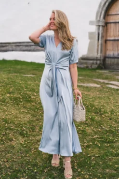 Faye Dress Semi Rich Sky