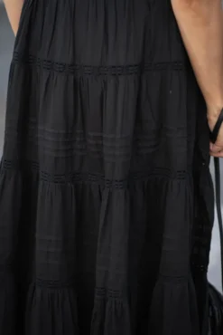 Felicia S Voile Skirt Black