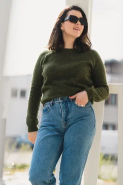 Fiona Dark Green Melange